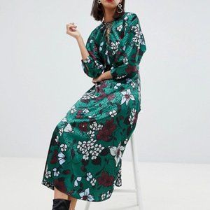 Mango Floral print dress